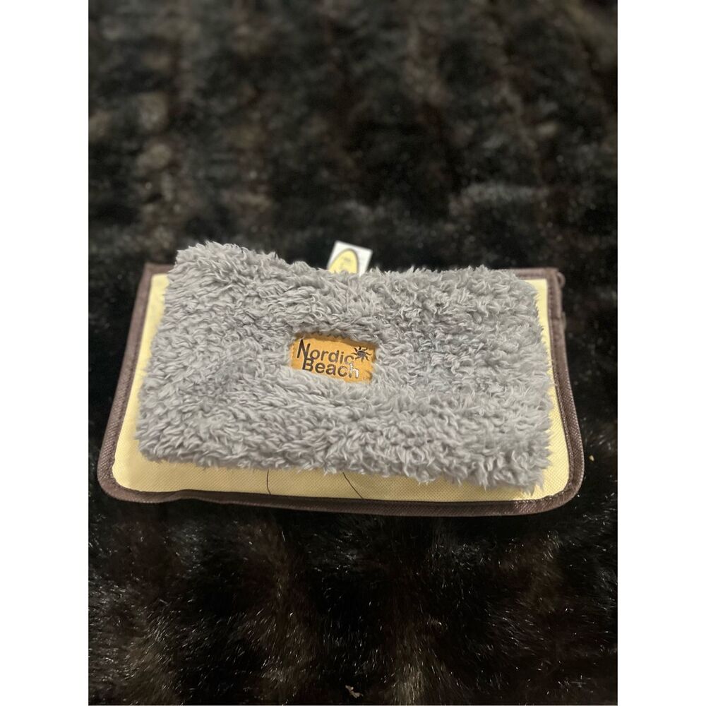 New Nordic Beach Original Grey Kitten Head Wrap Warm Winter Headband